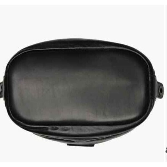 Longchamp Pliage Cuir Lambskin Bucket Backpack - Black Leather - retail $895 NEW